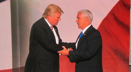 Donald Trump and Mike Pense